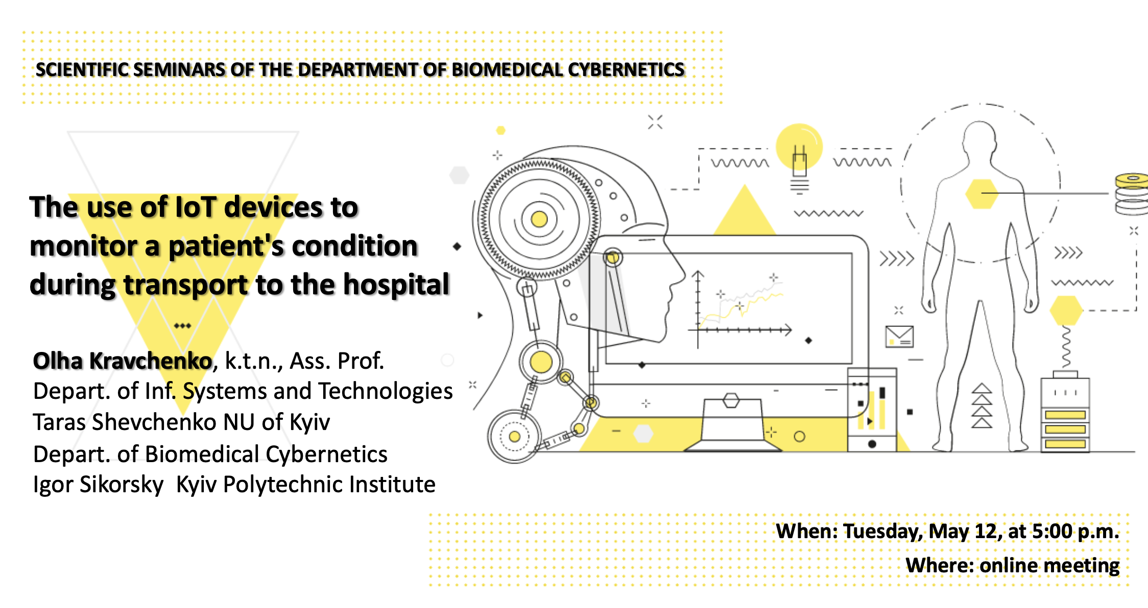 The use of IoT devices to monitor a patient’s condition during transport to the hospital 